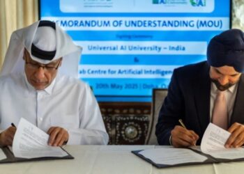 Arab Center for AI Partners with India’s Universal AI University: MoU Signed