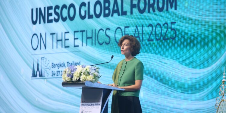 UNESCO Rallies Global Support for Ethical AI at Bangkok Forum