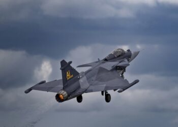 Incredible AI Feat: Saab Conducts First Gripen E Beyond Visual Range Engagement